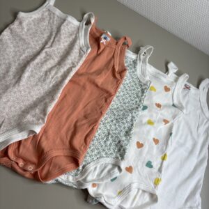 Petit Bateau rompers set